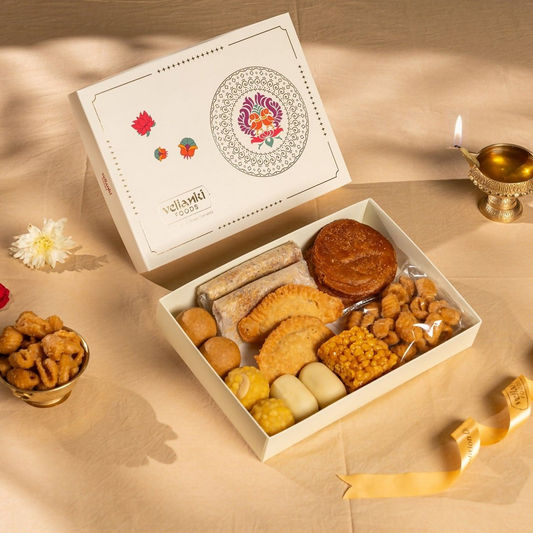 Vellanki Foods Traditional Sweet Box | Swadesiicart