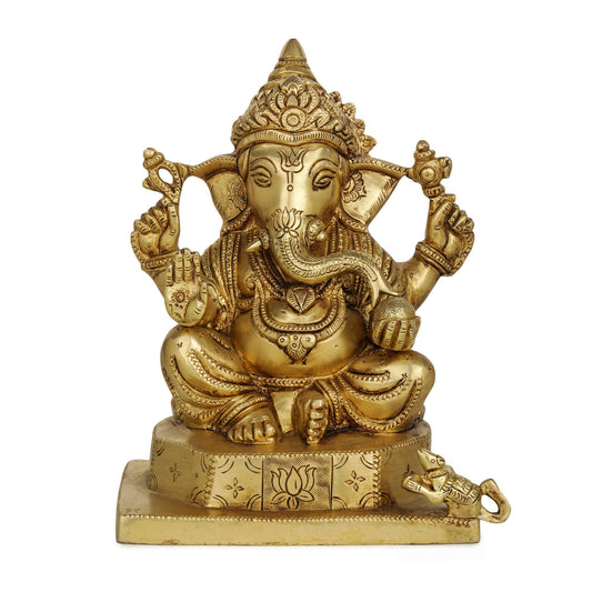 Devlok Gajanand Idol - Swadesiicart