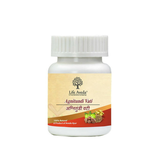 Life Aveda Agnitundi Vati Tablets - Aveda Ayur