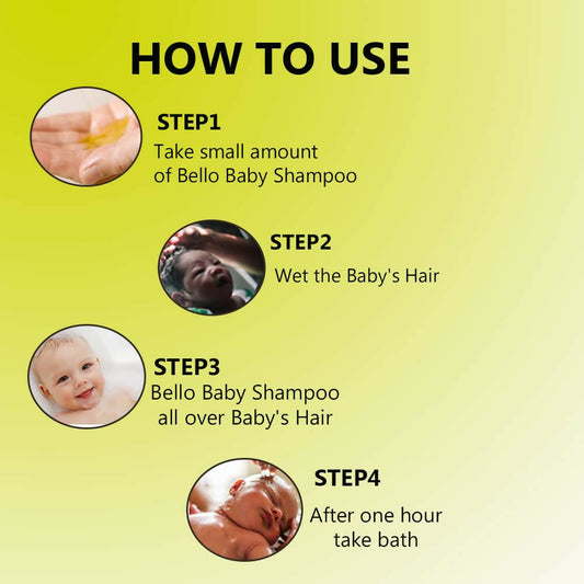 Bello Herbals Baby Shampoo - Swadesiicart
