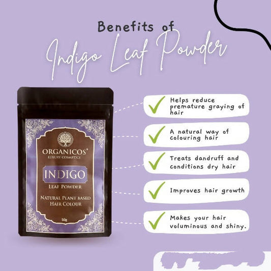 Organicos Indigo Hair Color - Swadesiicart