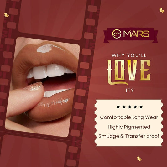 MARS Cosmetics CineMagic Colored Lip Gloss - 03 Gulabo