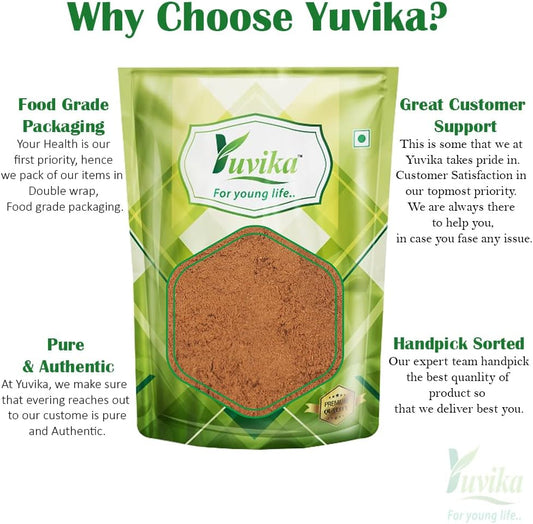 Yuvika Vijaysar Powder - Pterocarpus Marsupium - Indian Kino Powder | Swadesiicart