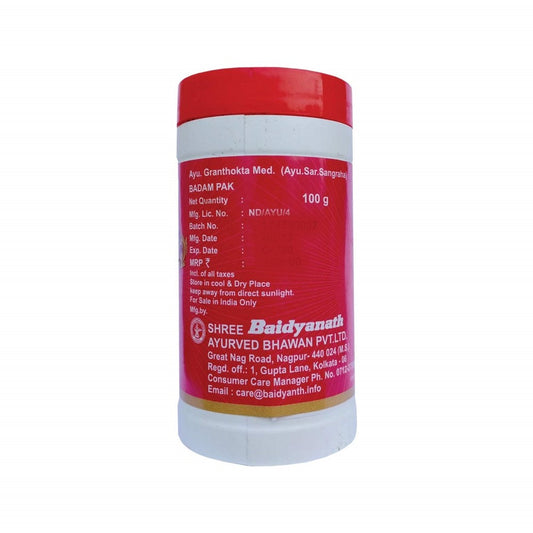 Baidyanath Badam Pak 100gm - Swadesiicart
