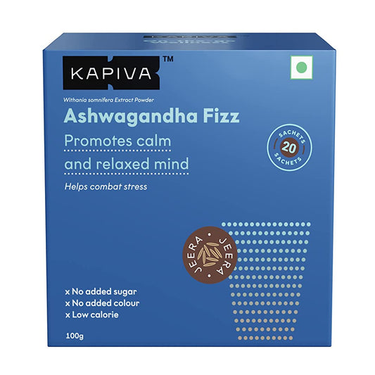 Kapiva Ayurveda Ashwagandha Fizz - Jeera | Swadesiicart