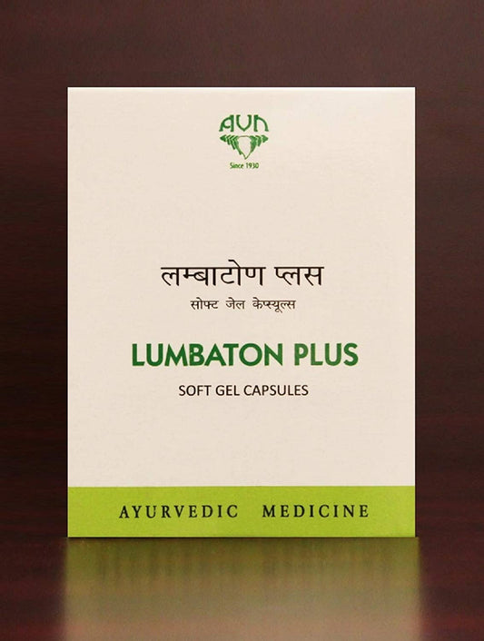 Avn Ayurveda Lumbaton Plus Soft Gel Capsules