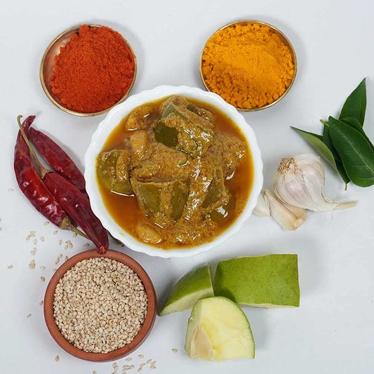 Madhura Pickles Nuvvulu Avakai Pickle - Swadesiicart