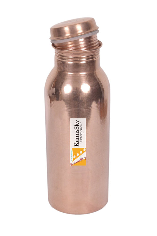 Kannssky Copper Water Bottle - Swadesiicart