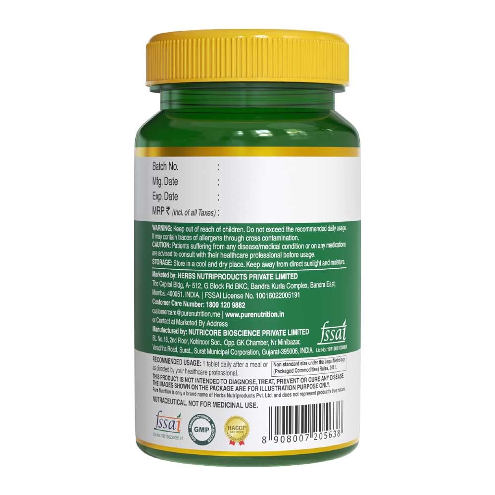 Pure Nutrition Multivitamin Tablets for Men - Swadesiicart