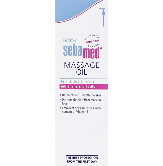 Sebamed Baby Massage Oil With Soya Oil For Newborn - Swadesiicart