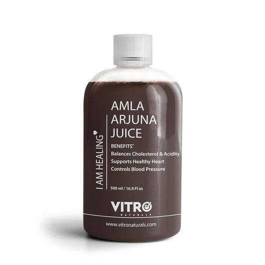 Vitro Naturals I Am Healing Amla Arjuna Juice - Vitro Naturals