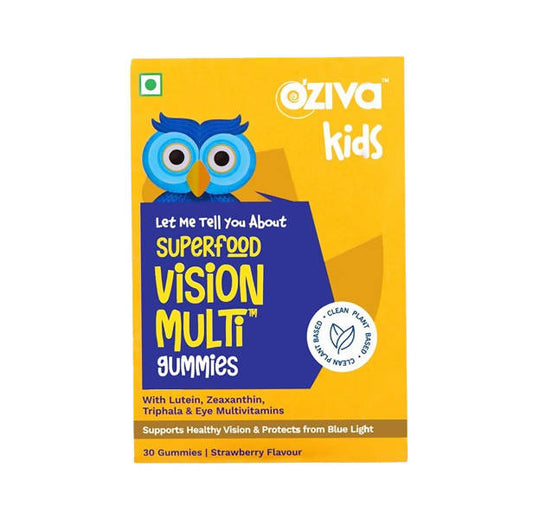 OZiva Kids Superfood Vision Multi Gummies | Swadesiicart