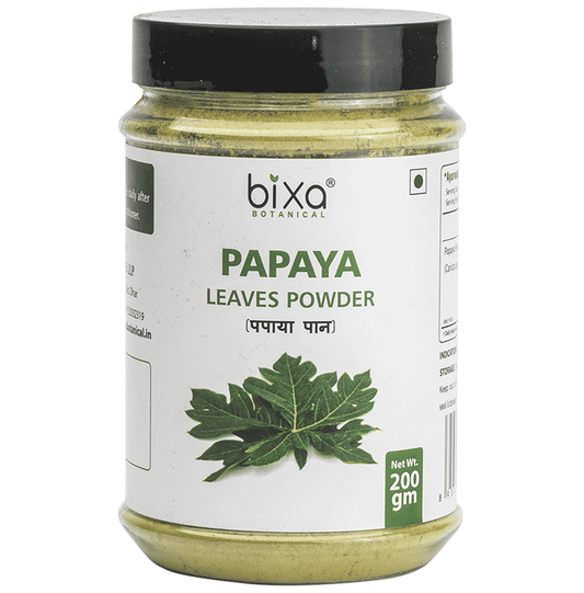 Bixa Botanical Papaya Leaves Powder | Swadesiicart