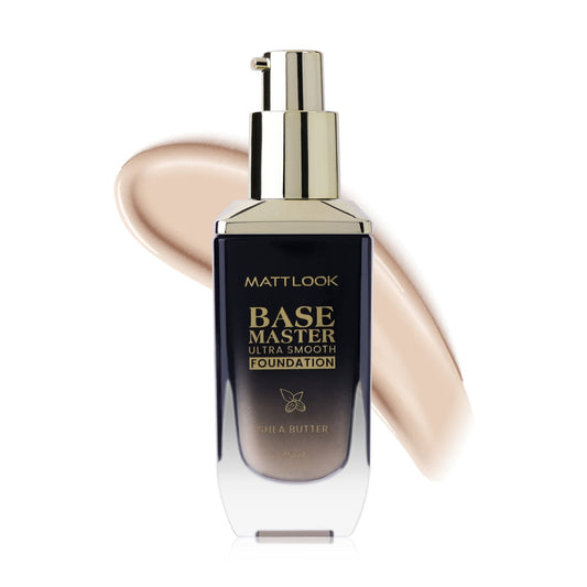 Matt Look Base Master Ultra Smooth Foundation - Fair - Swadesiicart