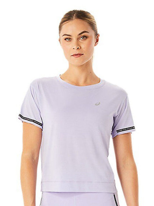 ASICS RACE Round Neck Crop T-Shirt | Swadesiicart