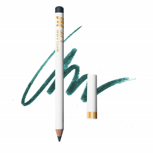 MYGLAMM LIT Matte Eyeliner Pencil - Yass (1.14 Gm) - Swadesiicart