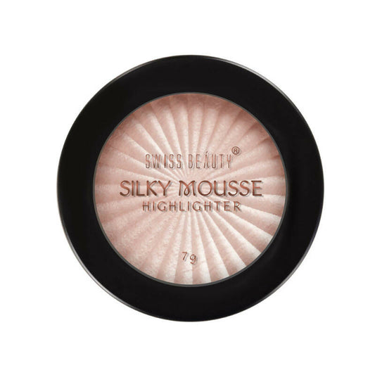 Swiss Beauty Silky Mousse Highlighter With Shimmery Finish - 01 Tiramisu | Swadesiicart