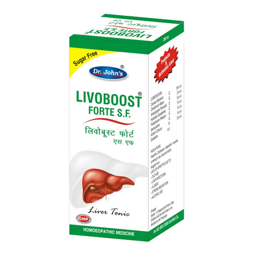 Dr. Johns Livoboost Forte Sugar Free Tonic | Swadesiicart