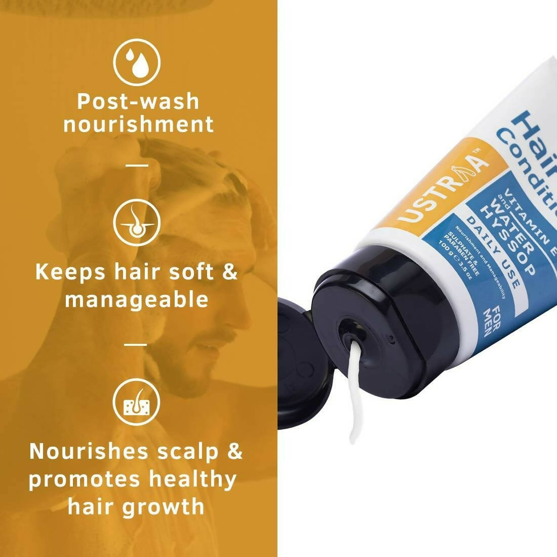 Ustraa Hair Conditioner Daily Use - Swadesiicart