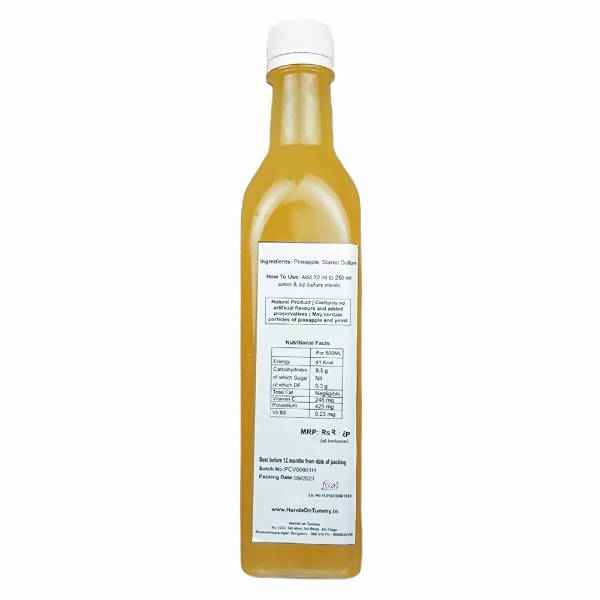 Hands On Tummy Pineapple Cider Vinegar - Swadesiicart