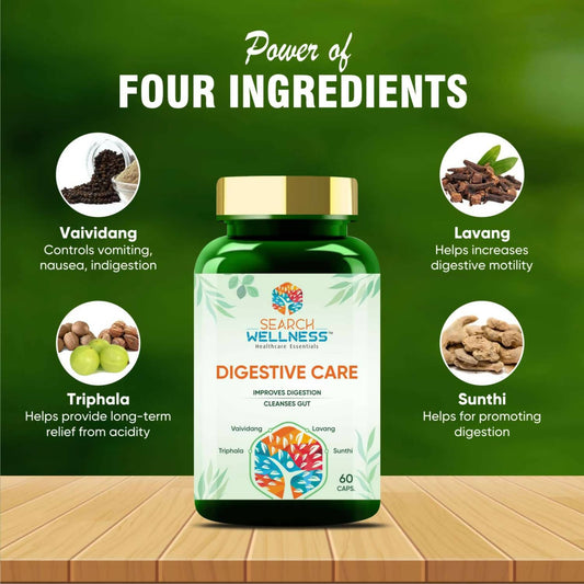 Search Wellness Digestive Care Capsules - Swadesiicart
