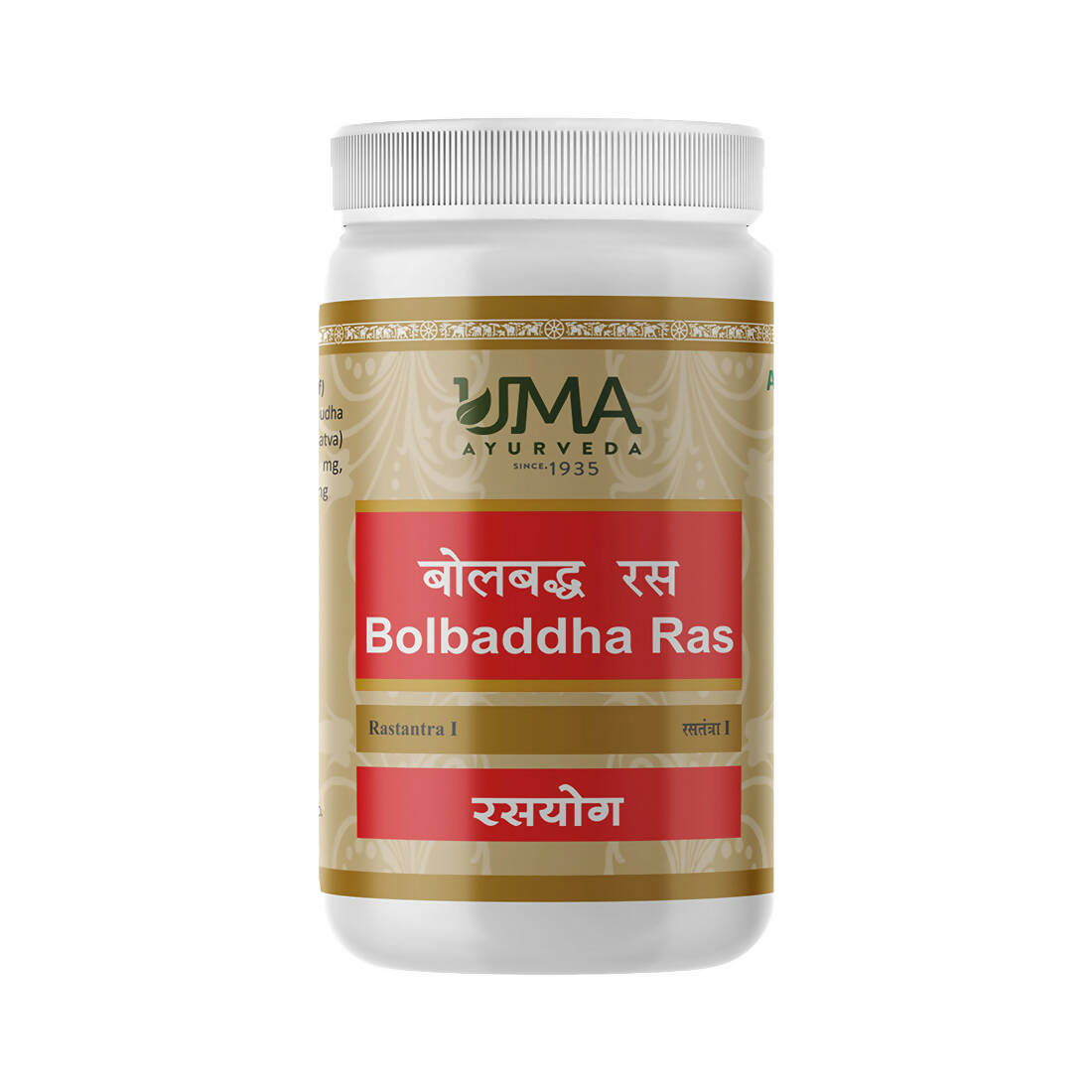 Uma Ayurveda Bolbaddha Ras Tablets - Swadesiicart