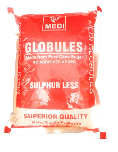 Medi Homeopathy Globules/ Blank Pellets (Size 25) | Swadesiicart