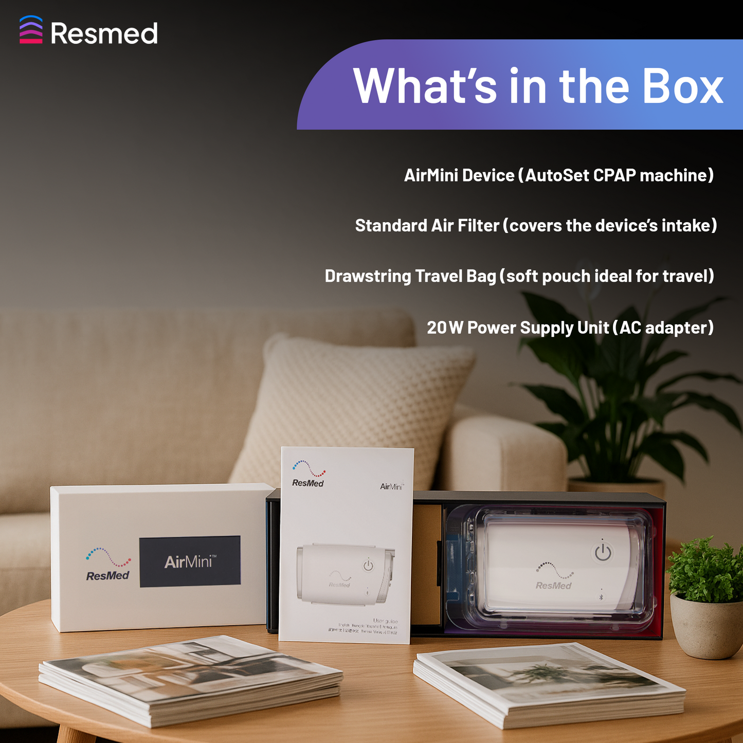 AirMini™ AutoSet CPAP Device