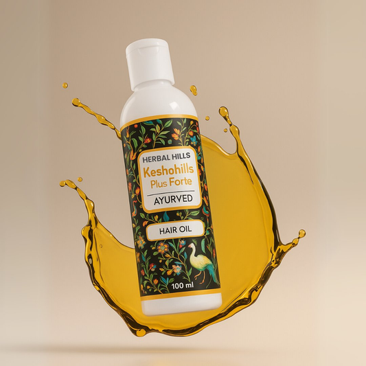 Herbal Hills Keshohills Plus Forte Ayurvedic Hair Oil