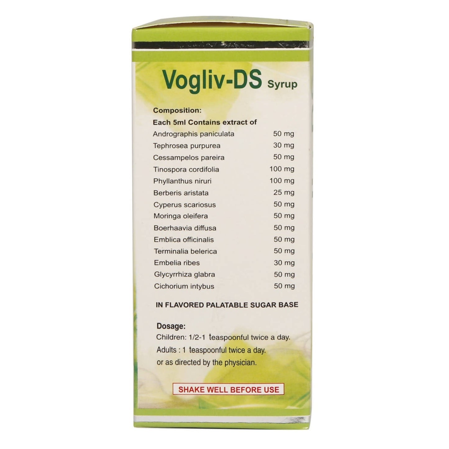 Vogue Wellness Vogliv - DS Syrup - Limited Time Offer - Swadesiicart