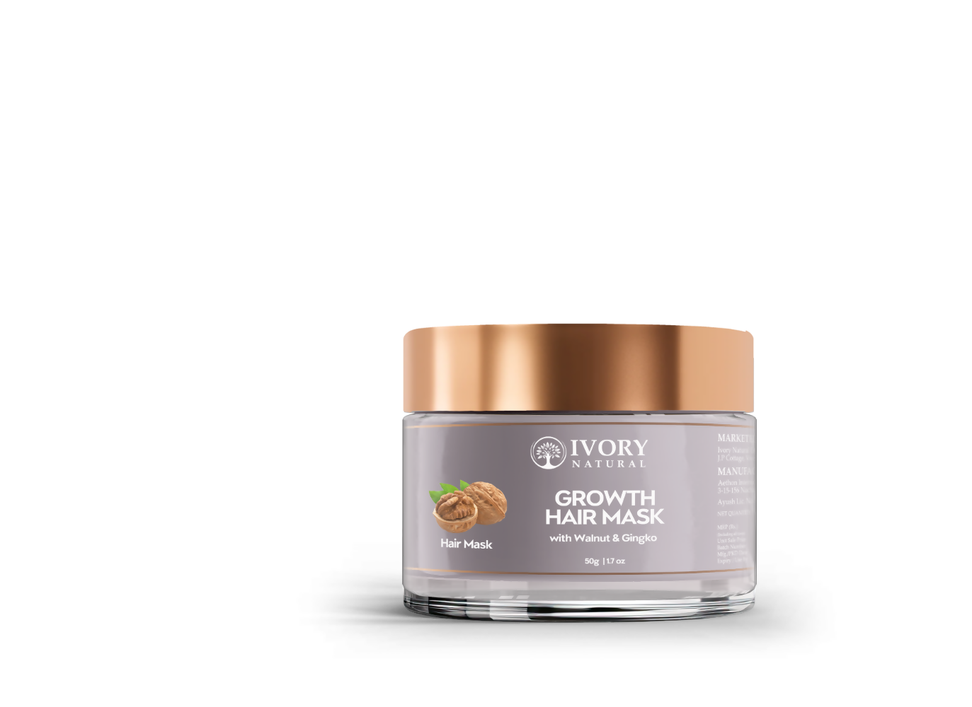 Ivory Natural Growth Hair Mask For Thicker Long And Healthier Hair | Swadesiicart