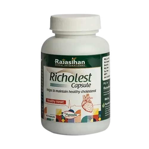 Rajasthan Herbals Richolest Capsules | Swadesiicart