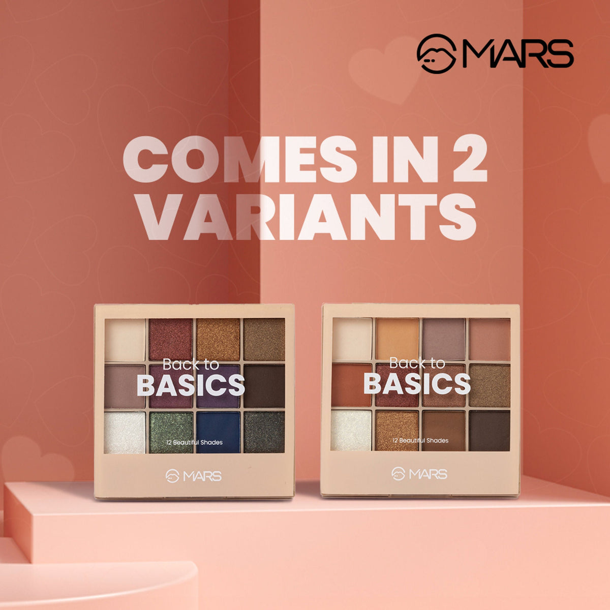 MARS Cosmetics Back To Basics Eyeshadow Palette - 1