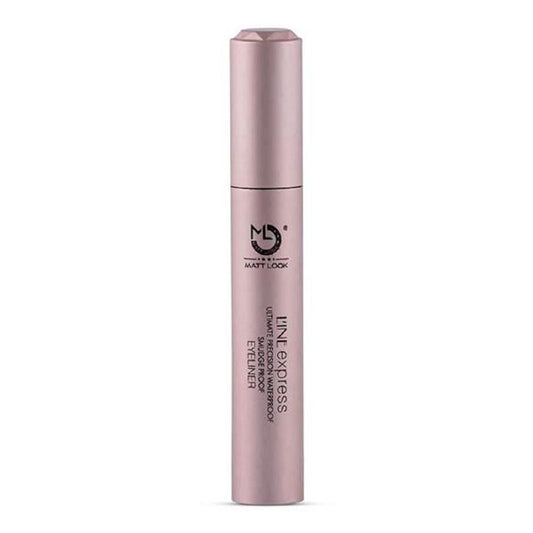 Matt Look Line Express Ultimate Precision Waterproof Smudge Proof Eyeliner - Black - Swadesiicart