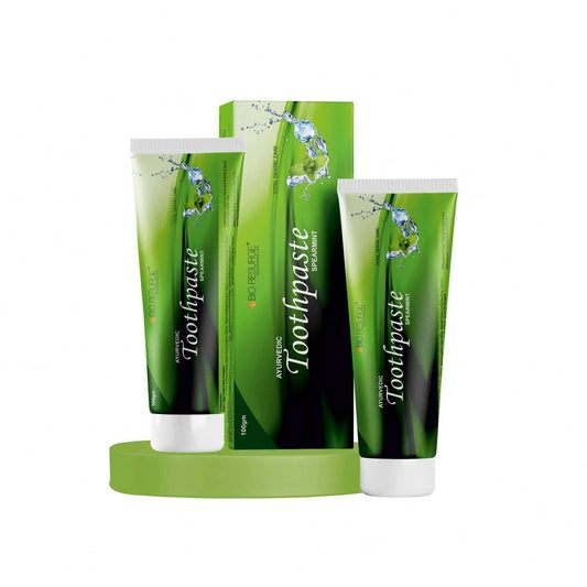 Bio Resurge Life Herbal Ayurvedic Spearmint Toothpaste | Swadesiicart