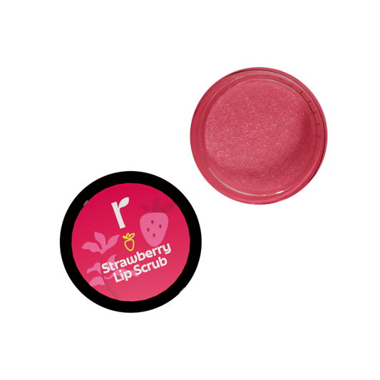 Rivona Naturals Strawberry Lip Scrub - Swadesiicart