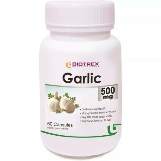 Biotrex Garlic 500mg Capsules | Swadesiicart
