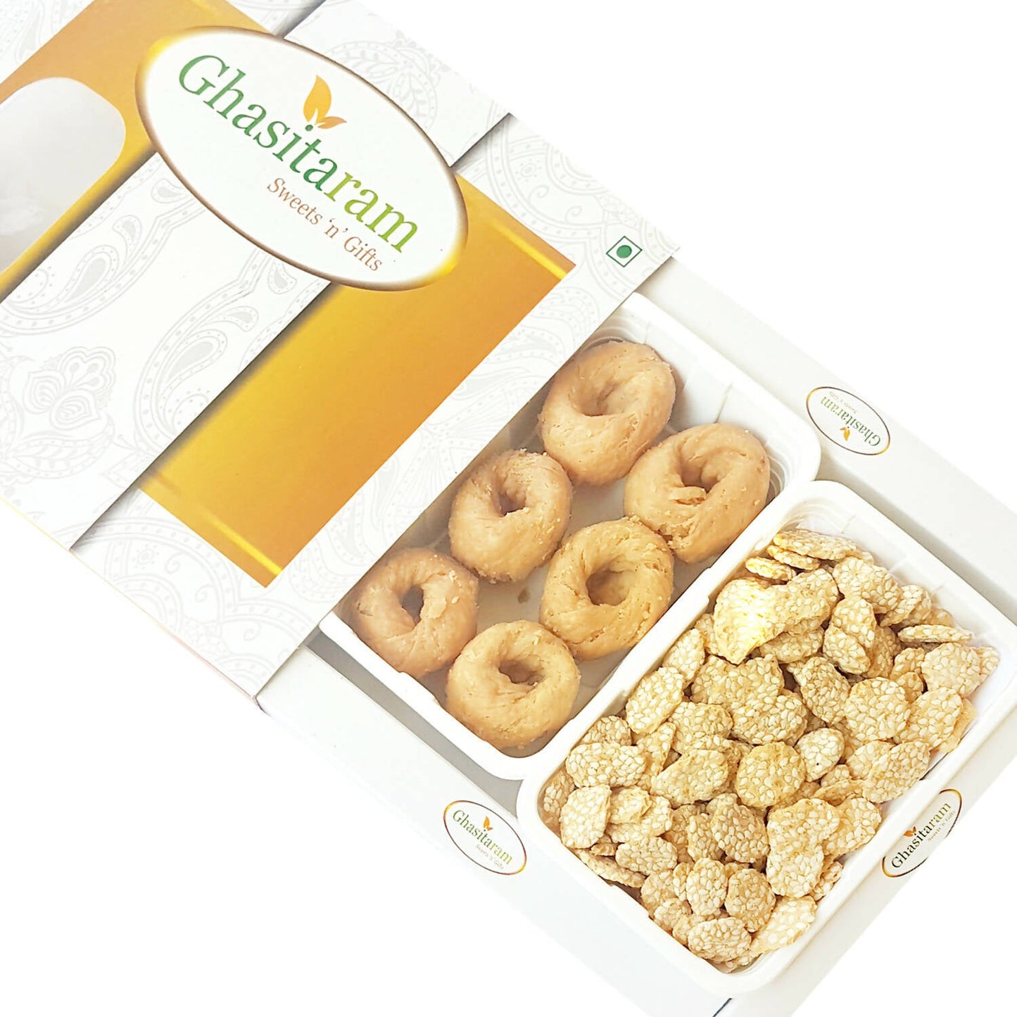 Ghasitaram Sankranti /Lohri Gifts Sweets-Khajoor And Revadi Hamper | Swadesiicart