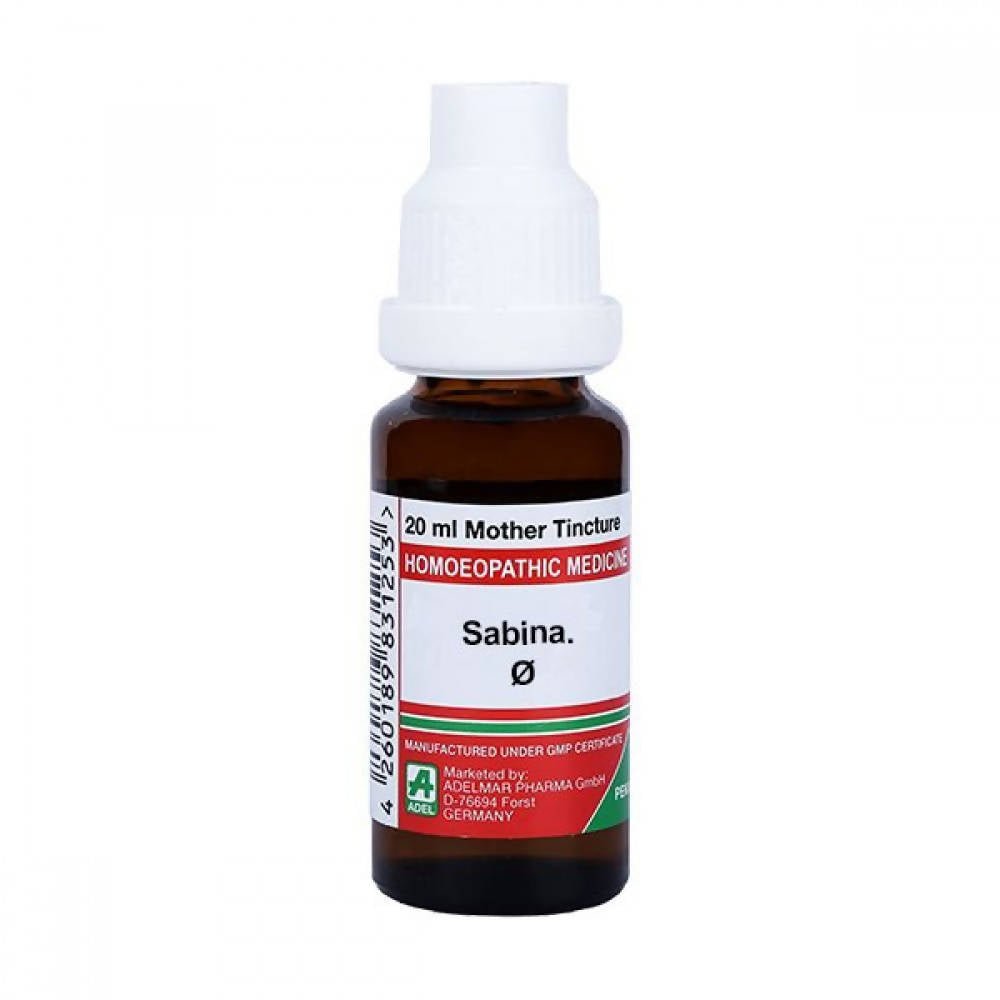Adel Homeopathy Sabina Mother Tincture Q | Swadesiicart