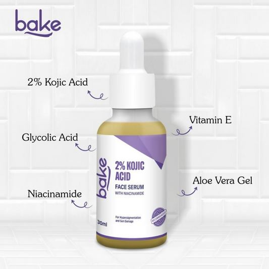Bake 2% Kojic Acid Face Serum With Niacinamide | Swadesiicart