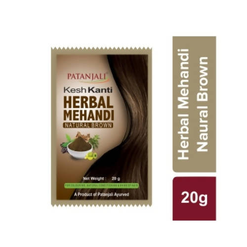 Patanjali Kesh Kanti Herbal Mehandi (Natural Brown) - Swadesiicart