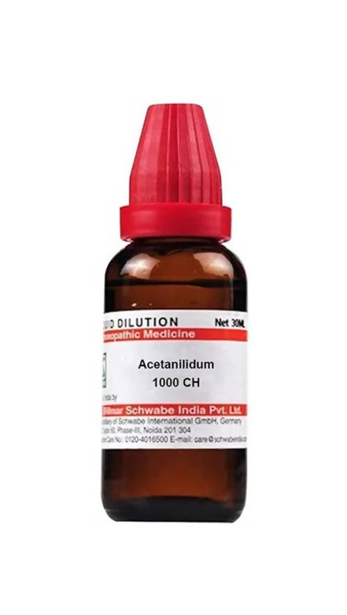 Dr. Willmar Schwabe India Acetanilidum Dilution | Swadesiicart