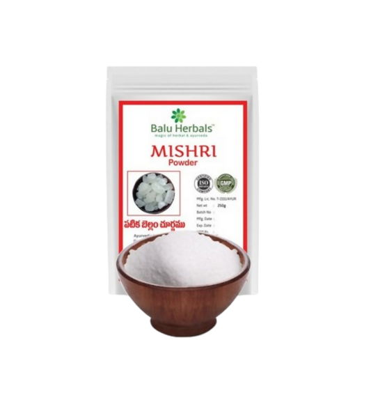 Balu Herbals Misri (Pattikabellam) Powder - Balu Herbals