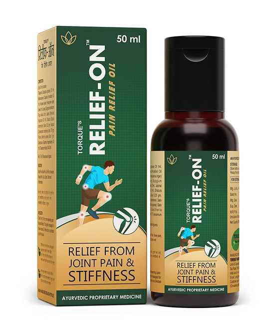 Torque's Relief-On Pain Relief Oil | Swadesiicart