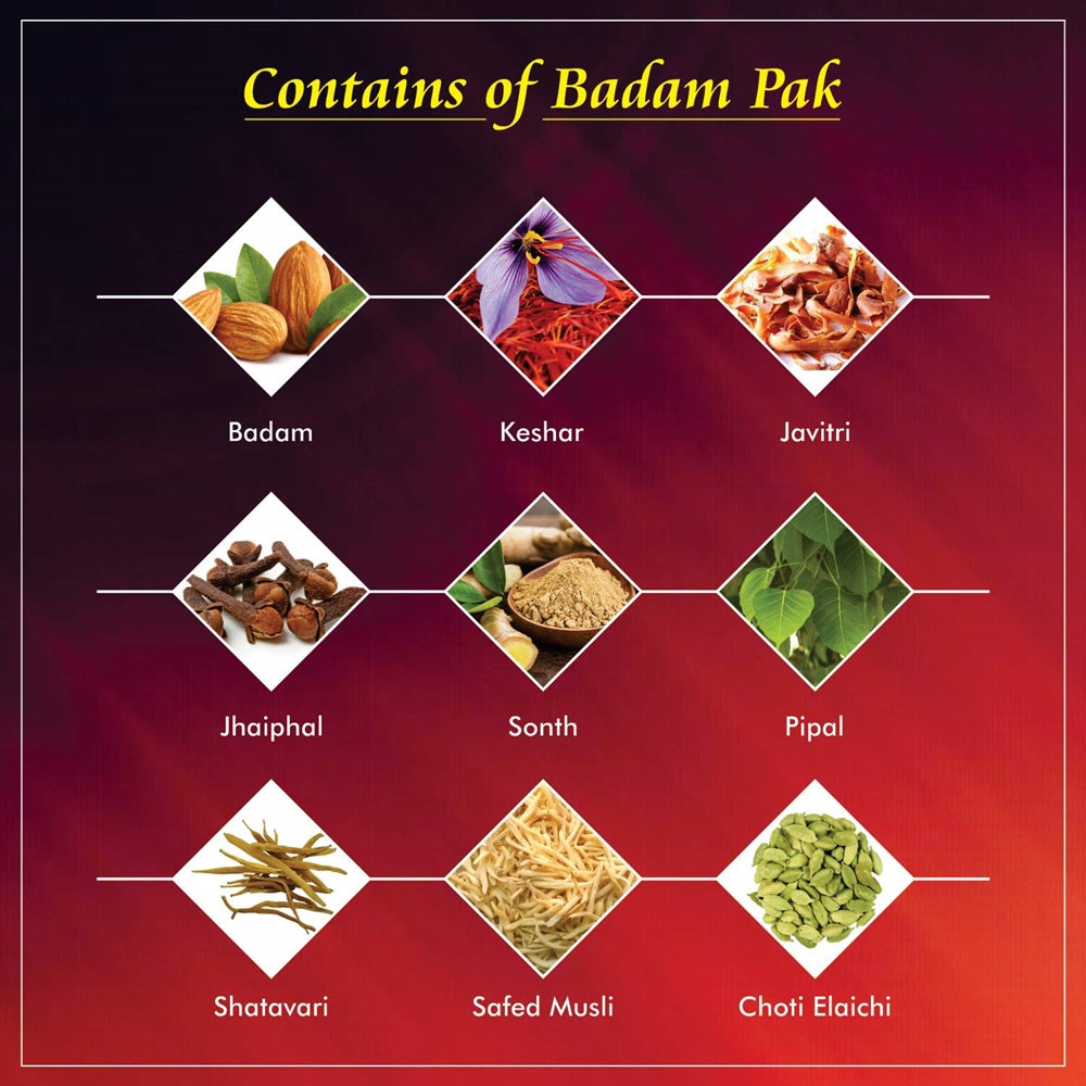 Baidyanath Badam Pak 100gm - Swadesiicart