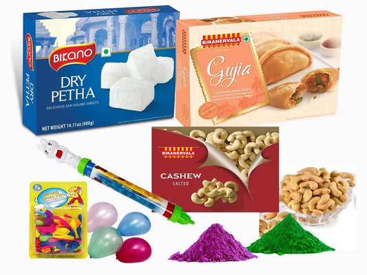 Bikano Dry Petha And Salted Kaju Holi Gift | Swadesiicart