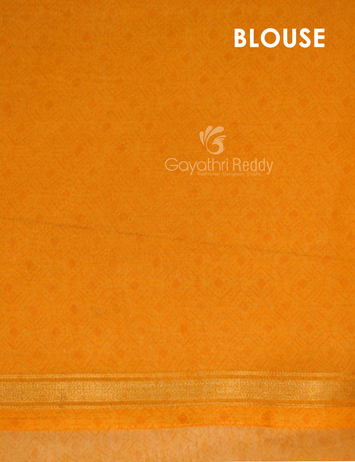 Shades of Light Apple Green And Yellow Colour Blouse Ikat Design Semi Chanderi Saree By Gayathri Reddy Designer Studio | Swadesiicart