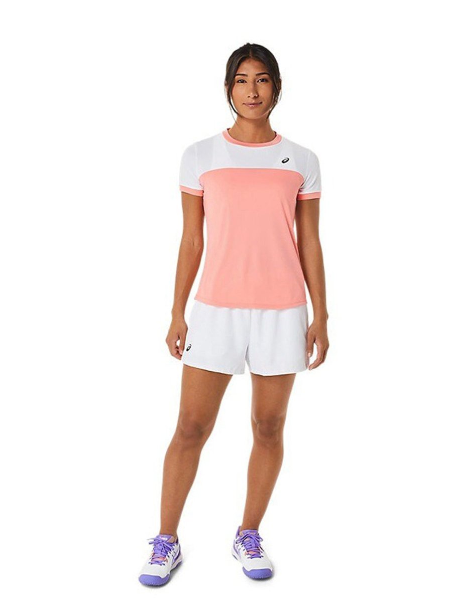ASICS Court SS Colourblocked Short Sleeved T-Shirt | Swadesiicart