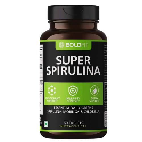Boldfit Super Spirulina Tablets | Swadesiicart