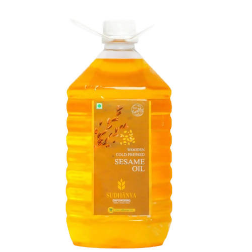 Sudhanya Sesame Oil - Wooden Cold Pressed - Swadesiicart